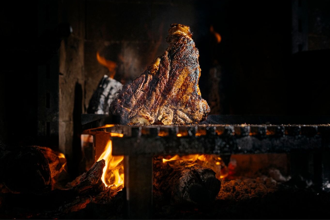 Tre Dita's wood-fired bistecca Fiorentina